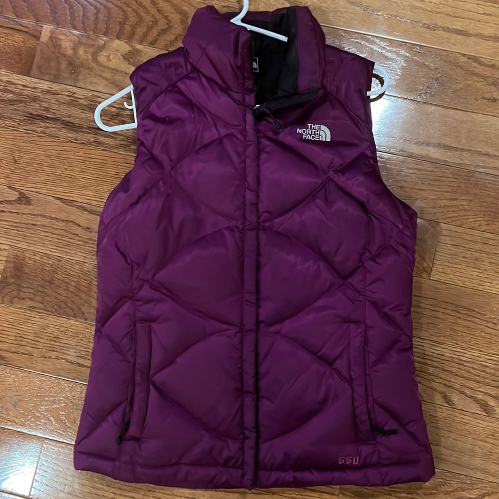 North Face Magenta Vest